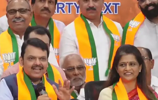 Congress Veteran’s daughter-in-law Archana Patil joins BJP in Maharashtra